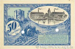 50 Centimes Spécimen FRANCE Regionalismus und verschiedenen Corbeil 1920 JP.050.02 VZ+