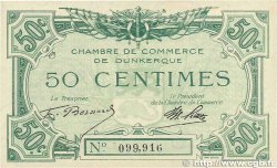 50 Centimes FRANCE regionalism and various Dunkerque 1918 JP.054.01 XF
