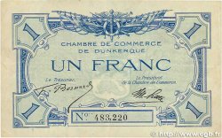 1 Franc FRANCE Regionalismus und verschiedenen Dunkerque 1918 JP.054.05 S