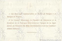 1 Franc FRANCE regionalism and miscellaneous Elbeuf 1917 JP.055.12 UNC