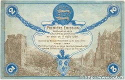 2 Francs Annulé FRANCE regionalismo y varios Fécamp 1920 JP.058.06 MBC
