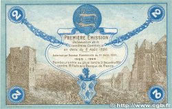 2 Francs Annulé FRANCE regionalism and miscellaneous Fécamp 1920 JP.058.06 UNC-