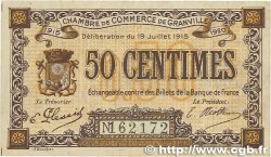 50 Centimes FRANCE regionalismo y varios Granville 1915 JP.060.01 BC