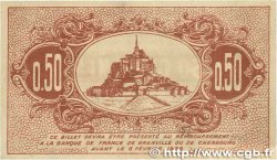 50 Centimes FRANCE regionalism and various Granville et Cherbourg 1920 JP.061.01 VF+