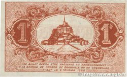 1 Franc FRANCE regionalismo e varie Granville et Cherbourg 1920 JP.061.03 MB