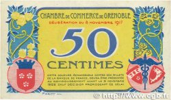 50 Centimes FRANCE régionalisme et divers Grenoble 1917 JP.063.13 pr.SPL