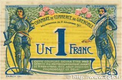 1 Franc FRANCE regionalismo e varie Grenoble 1917 JP.063.20 SPL