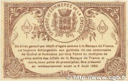 50 Centimes FRANCE regionalism and various Guéret 1915 JP.064.07 VF