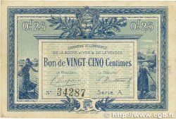 25 Centimes FRANCE regionalismo e varie La Roche-Sur-Yon 1916 JP.065.26