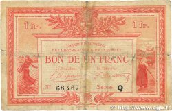 1 Franc  FRANCE regionalismo y varios La Roche-Sur-Yon 1922 JP.065.33