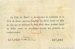 2 Francs FRANCE Regionalismus und verschiedenen Le Havre 1914 JP.068.07 S