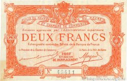 2 Francs FRANCE régionalisme et divers Le Havre 1917 JP.068.19 SUP