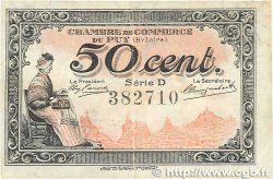 50 Centimes FRANCE regionalismo e varie Le Puy 1916 JP.070.08 MB