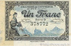 1 Franc FRANCE regionalism and various Le Puy 1916 JP.070.09 VF+