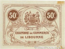 50 Centimes FRANCE Regionalismus und verschiedenen Libourne 1915 JP.072.15 VZ