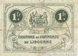 1 Franc FRANCE régionalisme et divers Libourne 1920 JP.072.30 TB