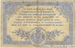 50 Centimes FRANCE regionalismo e varie Limoges 1914 JP.073.01 MB