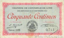 50 Centimes FRANCE régionalisme et divers Lure 1915 JP.076.01 TTB