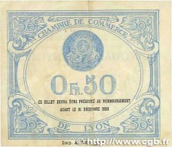 50 Centimes FRANCE regionalism and various Lyon 1922 JP.077.26 VF