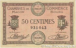 50 Centimes FRANCE regionalismo e varie Macon, Bourg 1915 JP.078.01