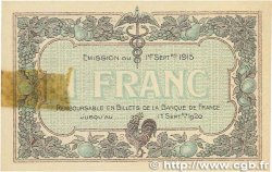 1 Franc Fauté FRANCE regionalism and various Macon, Bourg 1915 JP.078.03 XF