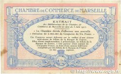 1 Franc FRANCE Regionalismus und verschiedenen Marseille 1917 JP.079.64 SS