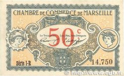 50 Centimes FRANCE Regionalismus und verschiedenen Marseille 1917 JP.079.67 VZ