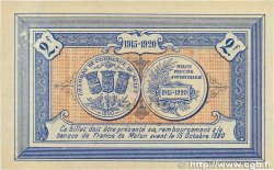 2 Francs FRANCE regionalismo e varie Melun 1915 JP.080.05 q.SPL