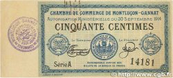 50 Centimes FRANCE regionalism and various Montluçon, Gannat 1914 JP.084.07