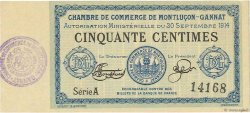 50 Centimes FRANCE régionalisme et divers Montluçon, Gannat 1914 JP.084.07 SUP+