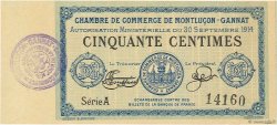 50 Centimes FRANCE régionalisme et divers Montluçon, Gannat 1914 JP.084.07 pr.NEUF