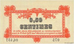 50 Centimes FRANCE regionalismo y varios Montpellier 1915 JP.085.06 FDC
