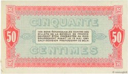 50 Centimes FRANCE Regionalismus und verschiedenen Moulins et Lapalisse 1916 JP.086.01 fVZ
