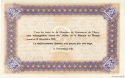 2 Francs FRANCE regionalismo y varios Nancy 1918 JP.087.25 SC