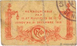 25 Centimes FRANCE regionalism and miscellaneous Nancy 1918 JP.087.64 VF-