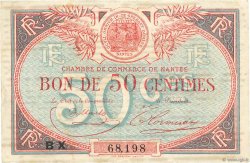 50 Centimes FRANCE Regionalismus und verschiedenen Nantes 1918 JP.088.24