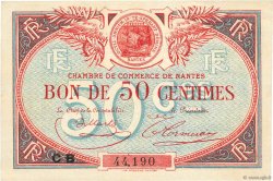 50 Centimes FRANCE regionalism and miscellaneous Nantes 1918 JP.088.25 AU-