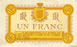 1 Franc FRANCE regionalism and various Narbonne 1915 JP.089.06 VF