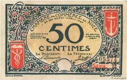50 Centimes FRANCE regionalismo y varios Nice 1917 JP.091.04