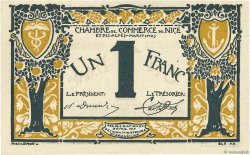 1 Franc FRANCE regionalismo y varios Nice 1917 JP.091.05