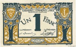 1 Franc FRANCE regionalismo y varios Nice 1917 JP.091.05