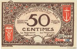 50 Centimes FRANCE regionalismo e varie Nice 1917 JP.091.06 q.SPL