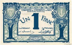 1 Franc FRANCE regionalismo y varios Nice 1917 JP.091.07
