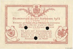 50 Centimes Spécimen FRANCE régionalisme et divers Niort 1915 JP.093.02 TTB+