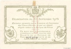 1 Franc FRANCE regionalismo e varie Niort 1915 JP.093.03 AU