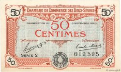 50 Centimes FRANCE régionalisme et divers Niort 1920 JP.093.10 SPL