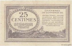 25 Centimes FRANCE regionalism and miscellaneous Nord et Pas-De-Calais 1918 JP.094.03 VF