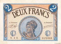 2 Francs FRANCE regionalism and miscellaneous Paris 1920 JP.097.28 AU