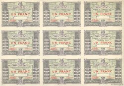 1 Franc Planche FRANCE regionalism and miscellaneous  1920 JP.112.20var. VF