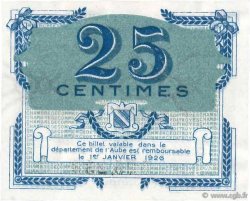 25 Centimes FRANCE regionalismo y varios Troyes 1918 JP.124.15 FDC